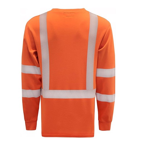 Fire Retardant 7oz Orange Men's Safety Shirts