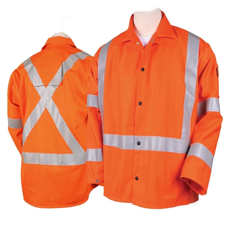 100% Cotton FR Safety Welding Jacket