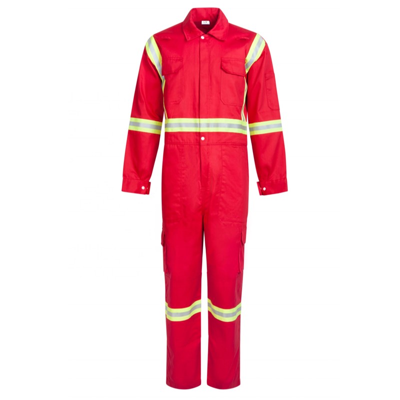 Custom Workwear Red Flame Retardant Safety Coverall
