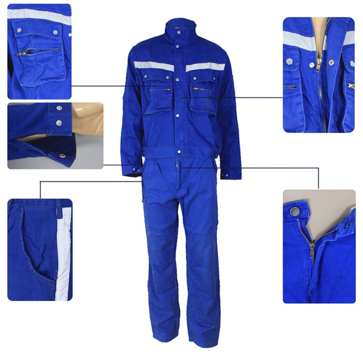 Hot Sell Safety 100% Cotton Fire Resistant Workwear Suit