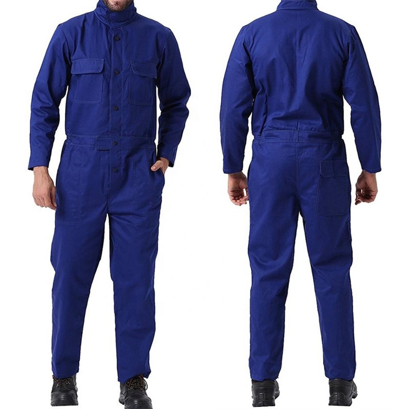 NFPA70E 100% Cotton Flame Retardant Welding Work Coverall