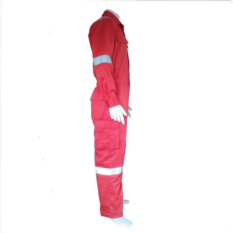 Industrial fireproof and fire resistant insulated flame retardant coveralls